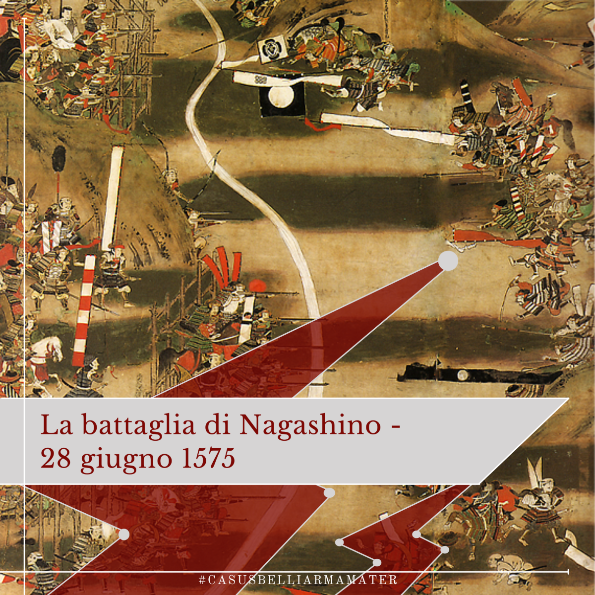 La battaglia di Nagashino – 28 giugno 1575